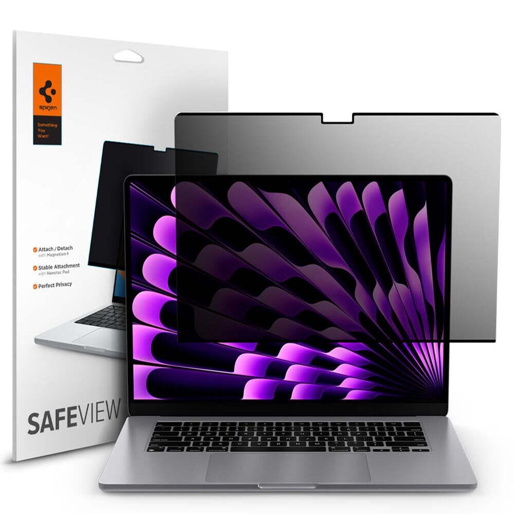 MacBook Air 15-inch M3 2024/ M2 2023 Screen Protector Safe View 1PC