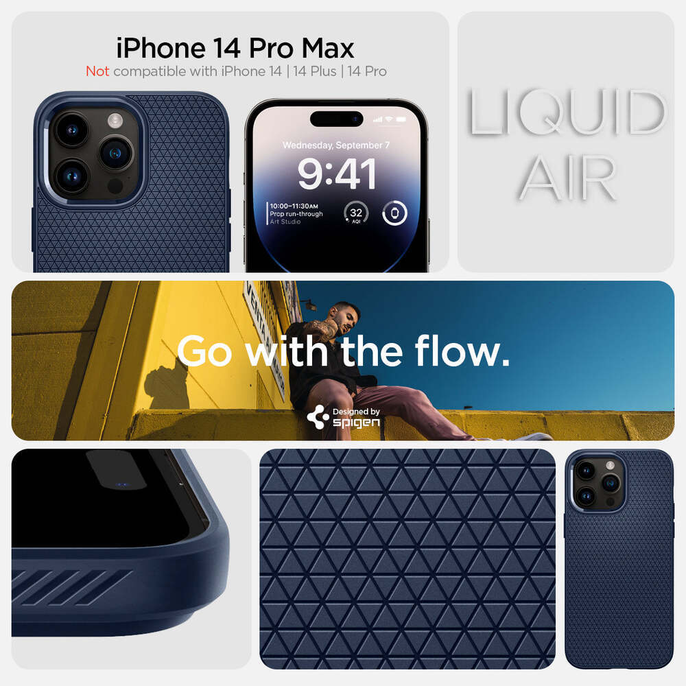 SPIGEN Liquid Air Case for iPhone 14 Pro Max