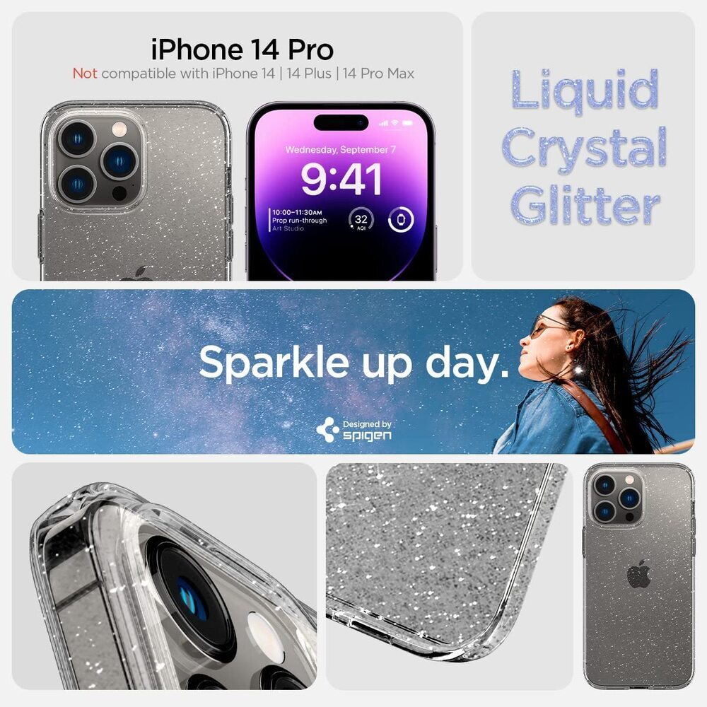 Case Spigen Liquid Crystal Glitter Samsung S24 Ultra