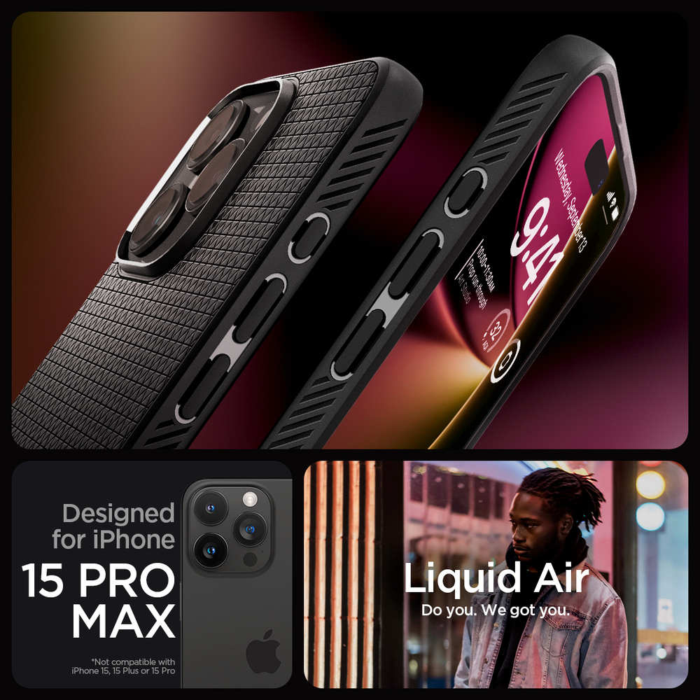 Buy Spigen Liquid Air MagSafe Case For IPhone 15 Pro / 15 Pro Max