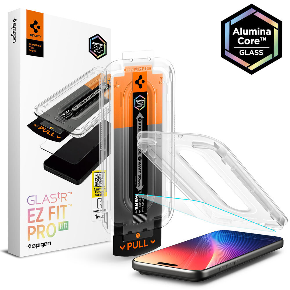 iPhone 17 Pro Glass Screen Protector GLAS.tR EZ Fit Pro HD