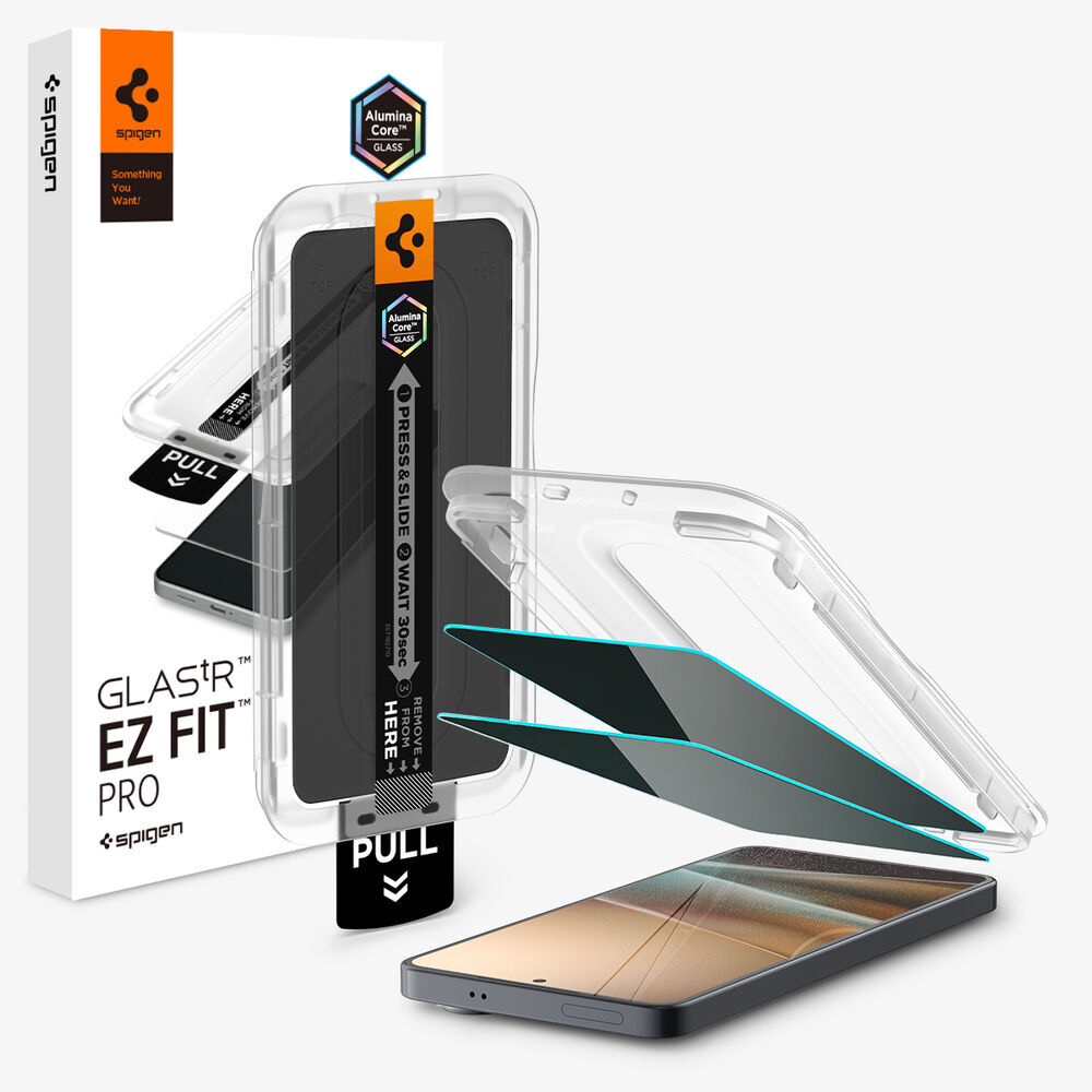 GLAS.tR EZ Fit Pro Privacy 2PCS for Galaxy S26 Plus Screen Protector