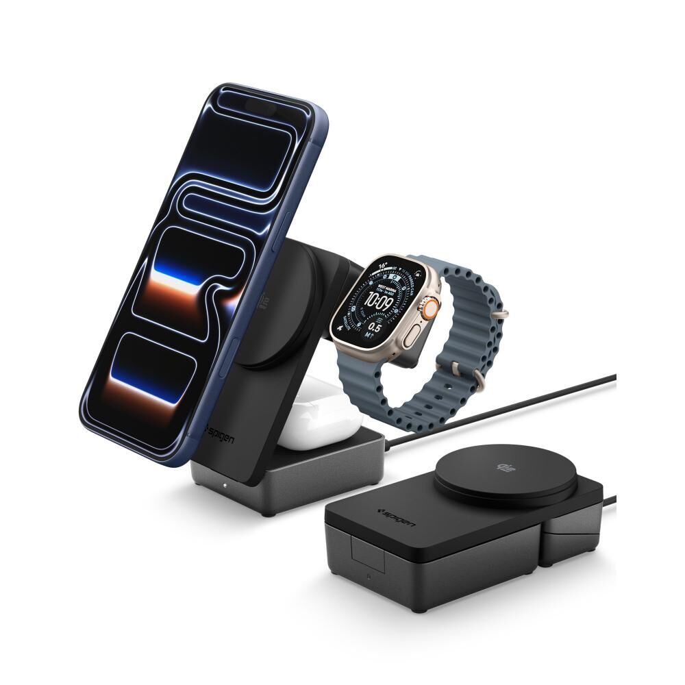 Essential 25W Qi2.2 3-in-1 Wireless Charger (MagFit) EF323MQ for MagSafe / iPhone / Pixelsnap Wireless Charger