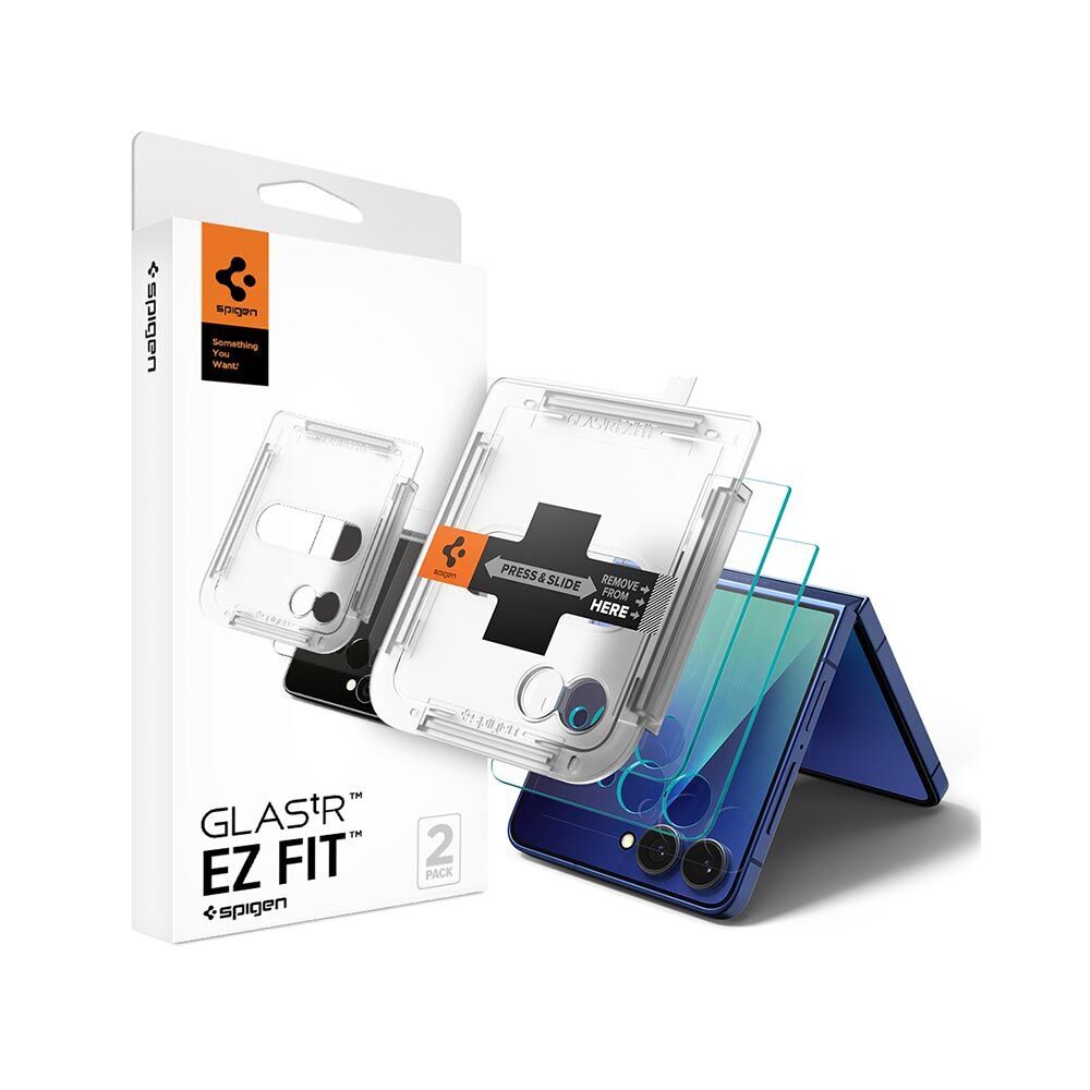 Galaxy Z Flip 8 / Z Flip 7 Glass Screen Protector EZ Fit GLAS.tR Slim 2PCS