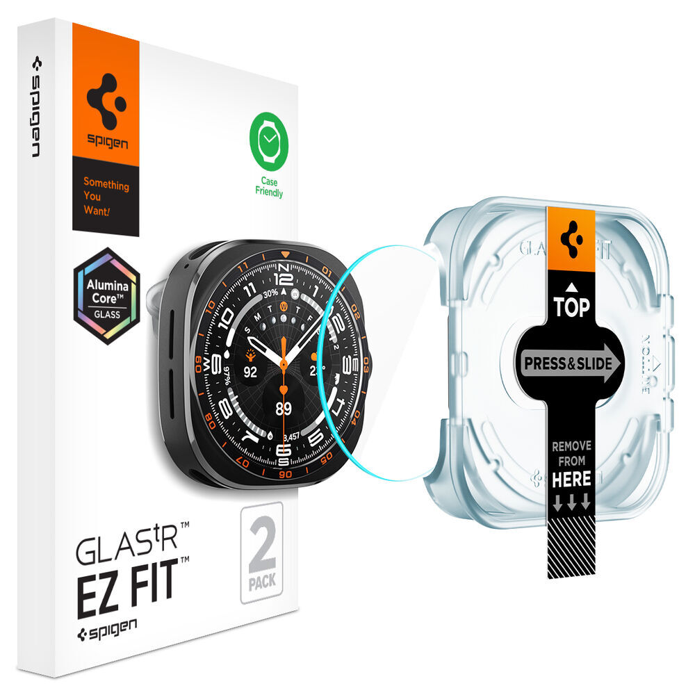 GLAS.tR EZ Fit 2PCS for Galaxy Watch Ultra 2 47mm (2026) Screen Protector