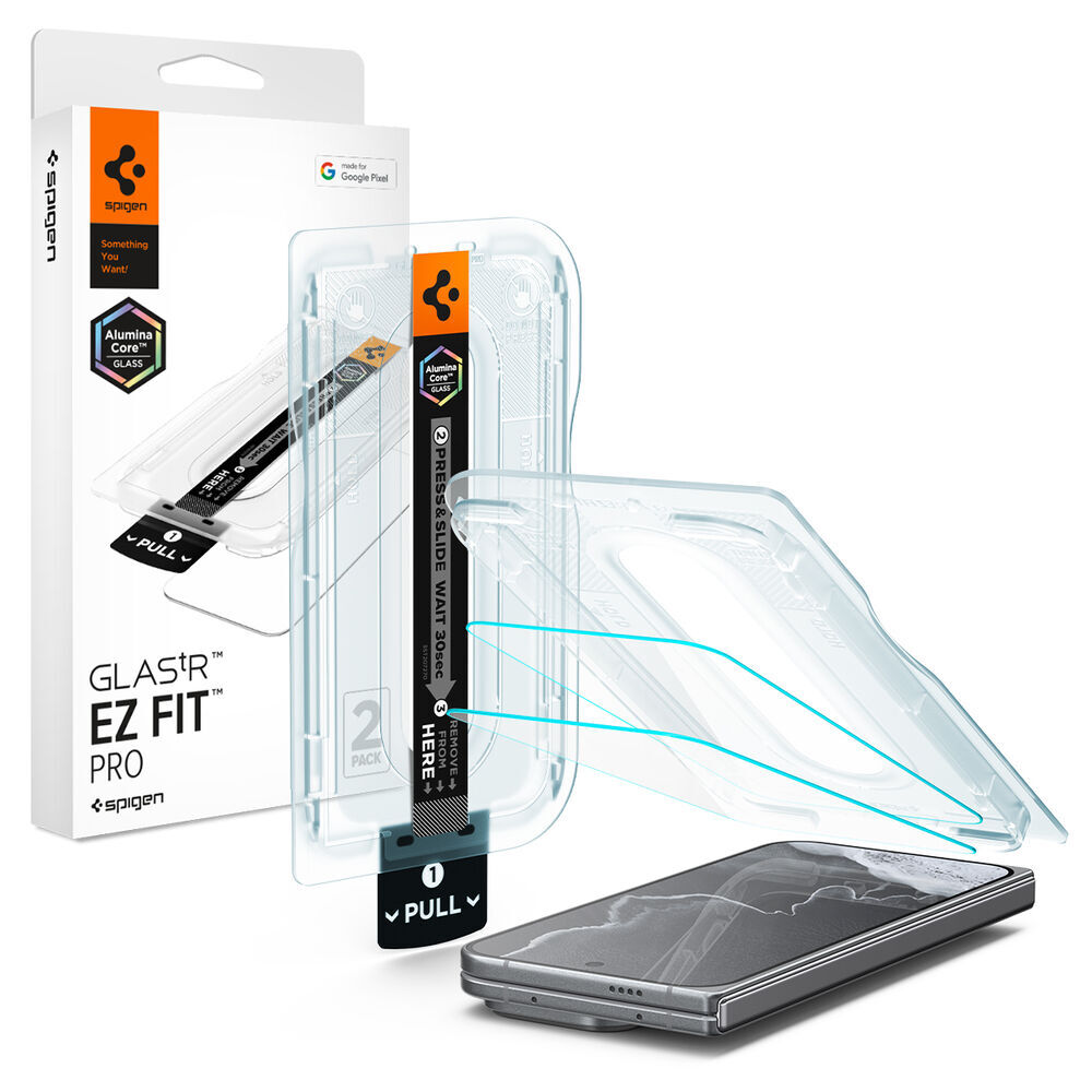 GLAS.tR EZ Fit Pro 2PCS for Google Pixel 11 Pro Fold Screen Protector
