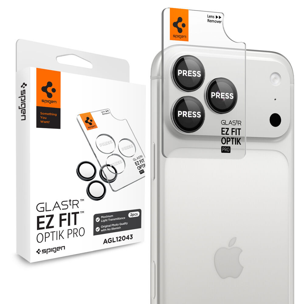 GLAS.tR EZ Fit Optik Pro 2PCS for iPhone 18 Pro Max/18 Pro Camera Lens Protector