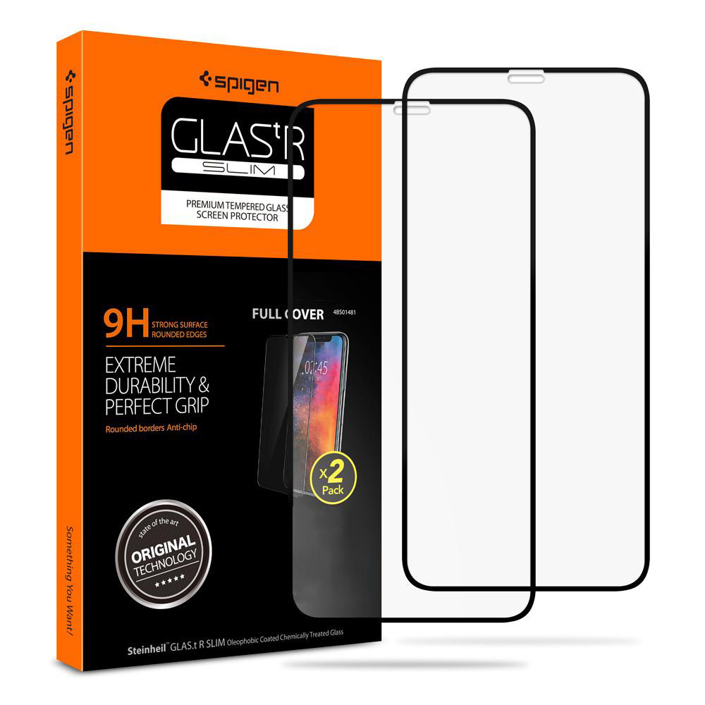 iPhone 11 Pro / XS Glass Screen Protector GLAS.tR Slim Full Cover 2PCS/Pack