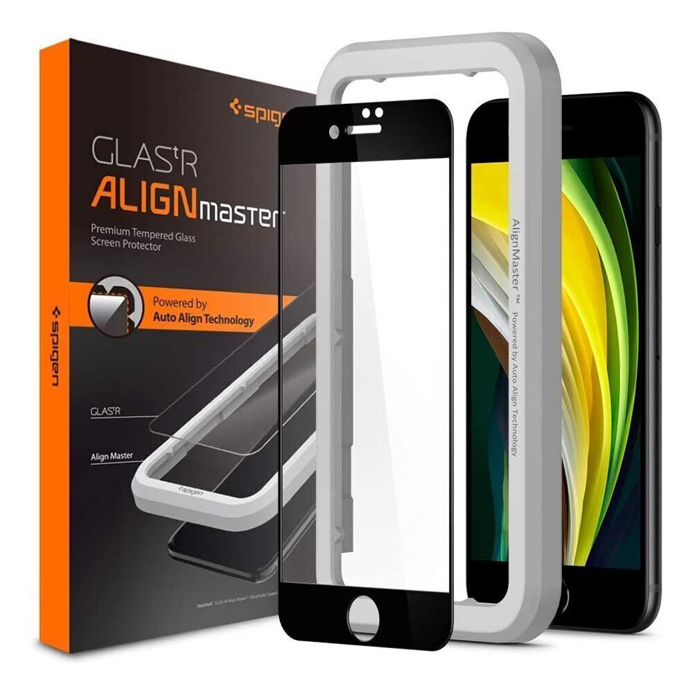 iPhone SE 2022 / SE 2020 / 8 / 7 Glass Screen Protector AlignMaster GLAS.tR Full Cover
