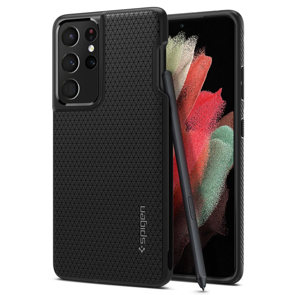 Galaxy S21 Ultra Case Liquid Air Pen Edition