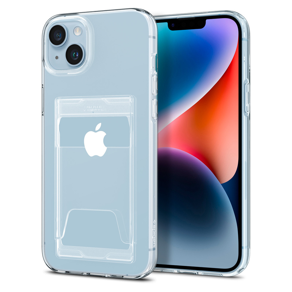 iPhone 14 Plus Case Crystal Slot Dual