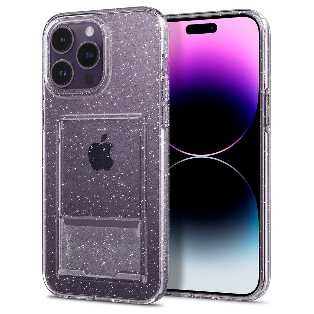 iPhone 14 Pro Case Crystal Slot Glitter