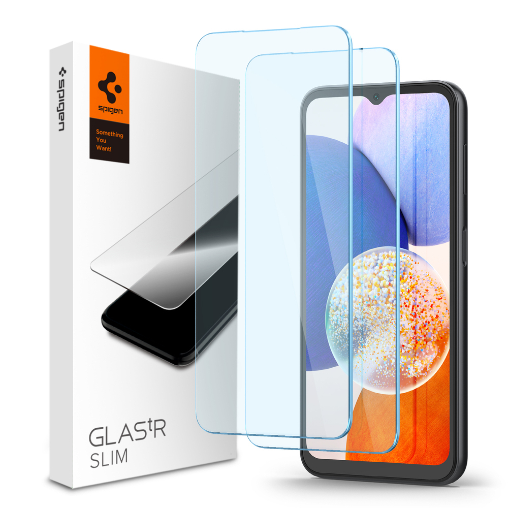 Galaxy A14 / A14 5G Glass Screen Protector GLAS.tR Slim 2PCS