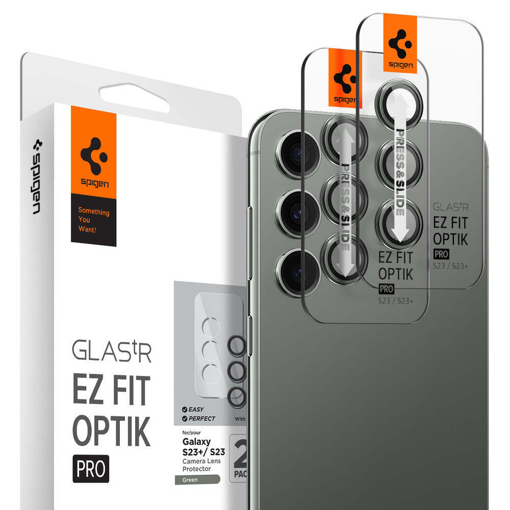 Galaxy S23 / S23 Plus Camera Lens Protector EZ Fit GLAS.tR Optik Pro 2PCS