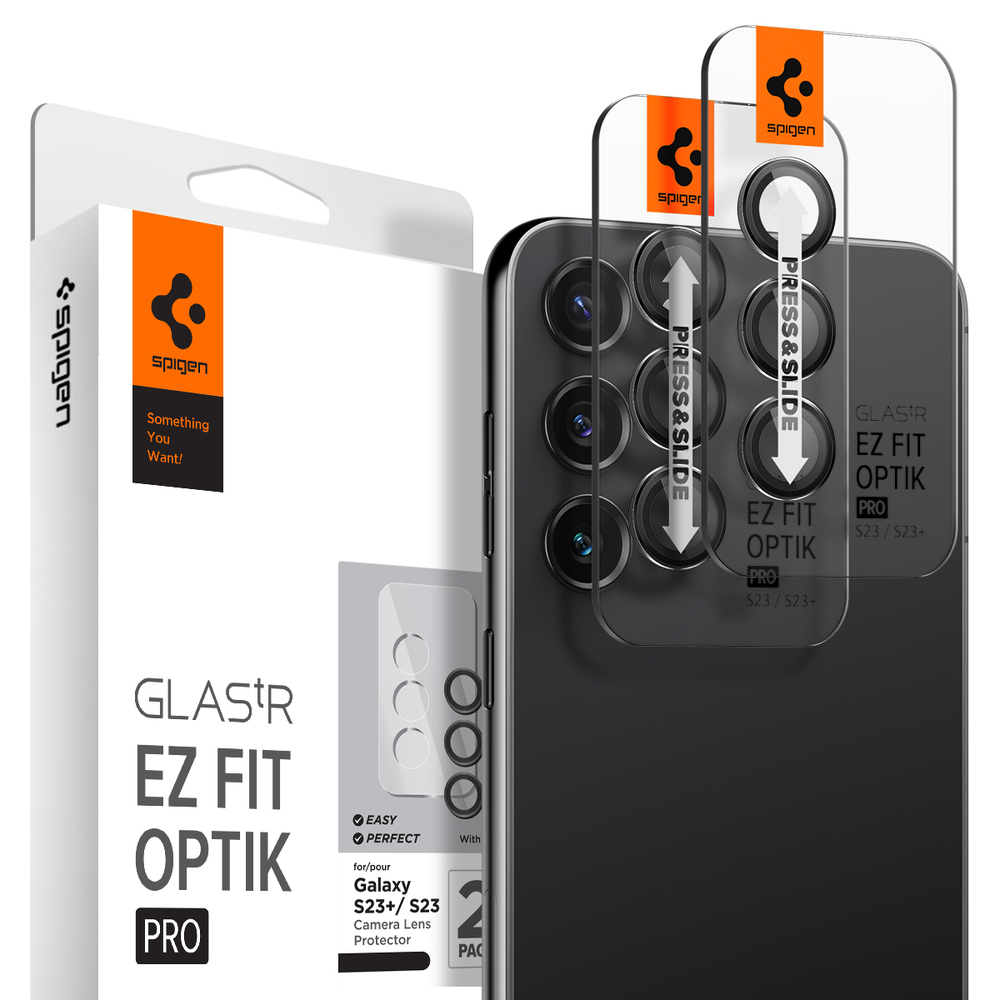 Galaxy S24 / S23 / S23 Plus Camera Lens Protector EZ Fit GLAS.tR Optik Pro 2PCS