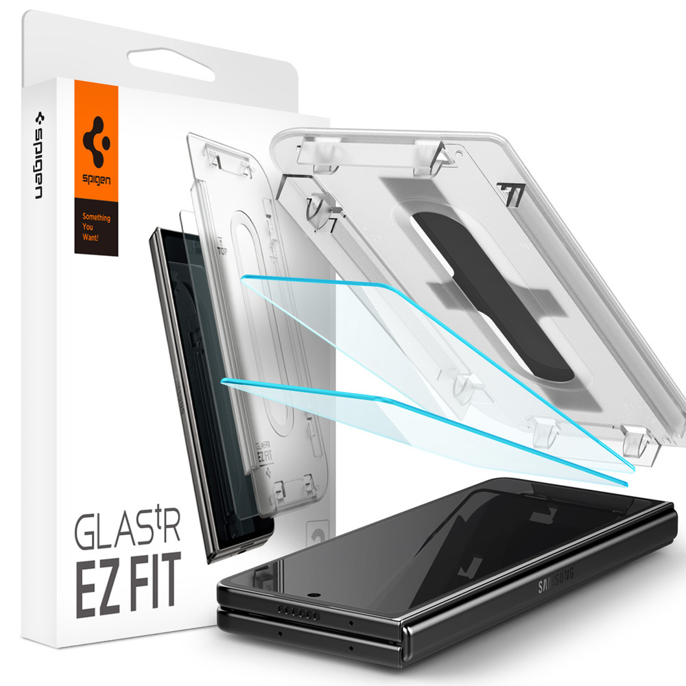 Galaxy Z Fold 5 Glass Screen Protector EZ Fit GLAS.tR Slim 2PCS