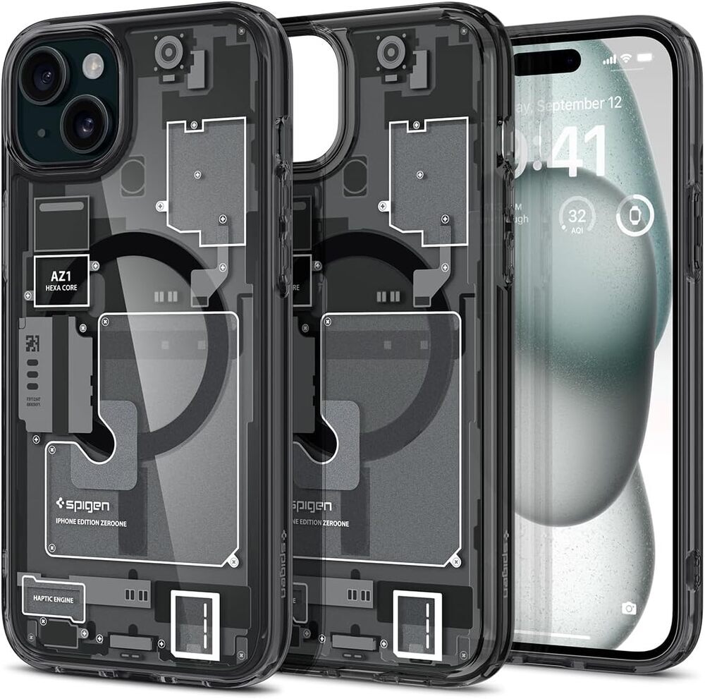iPhone 15 Plus Case Ultra Hybrid Zero One (MagFit)