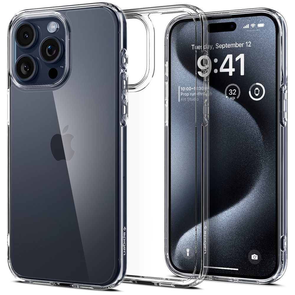 iPhone 15 Pro Case Crystal Hybrid