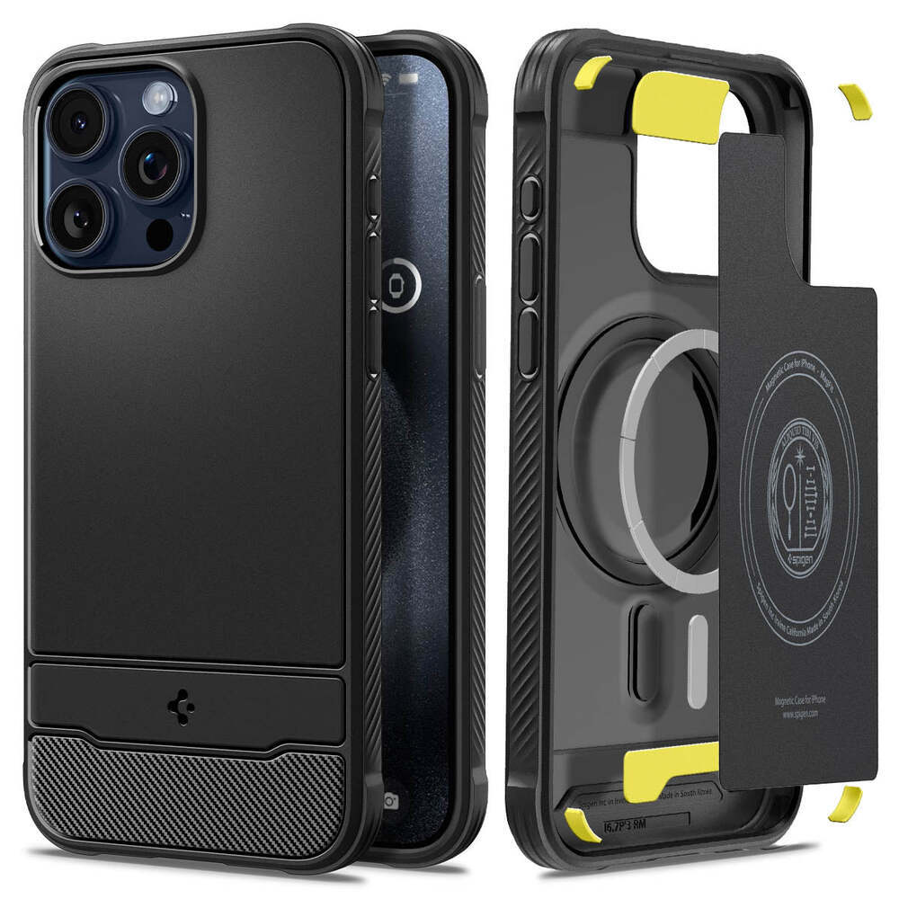 iPhone 15 Pro Max Case Rugged Armor (MagFit)