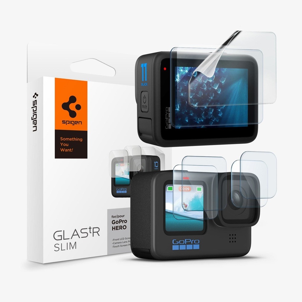 HERO12 Black Glass Screen Protector GLAS.tR Slim 2PCS