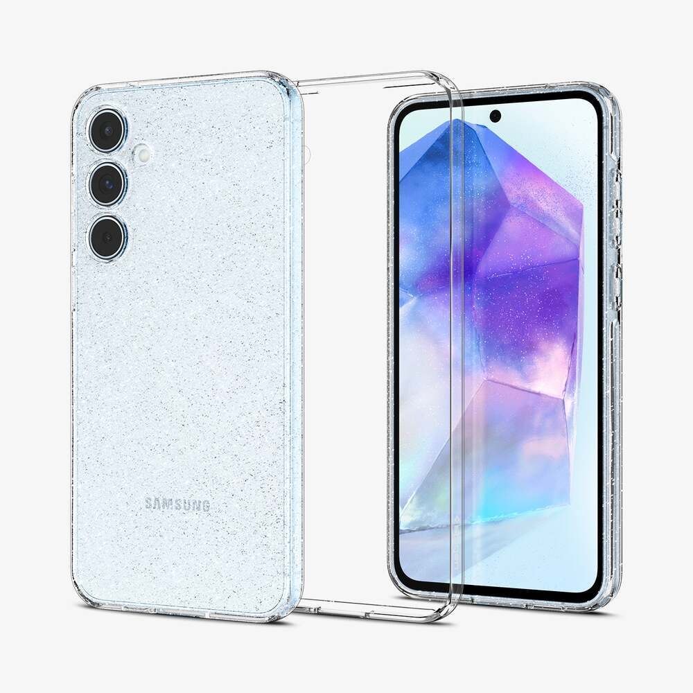 Galaxy A55 5G Case Liquid Crystal Glitter