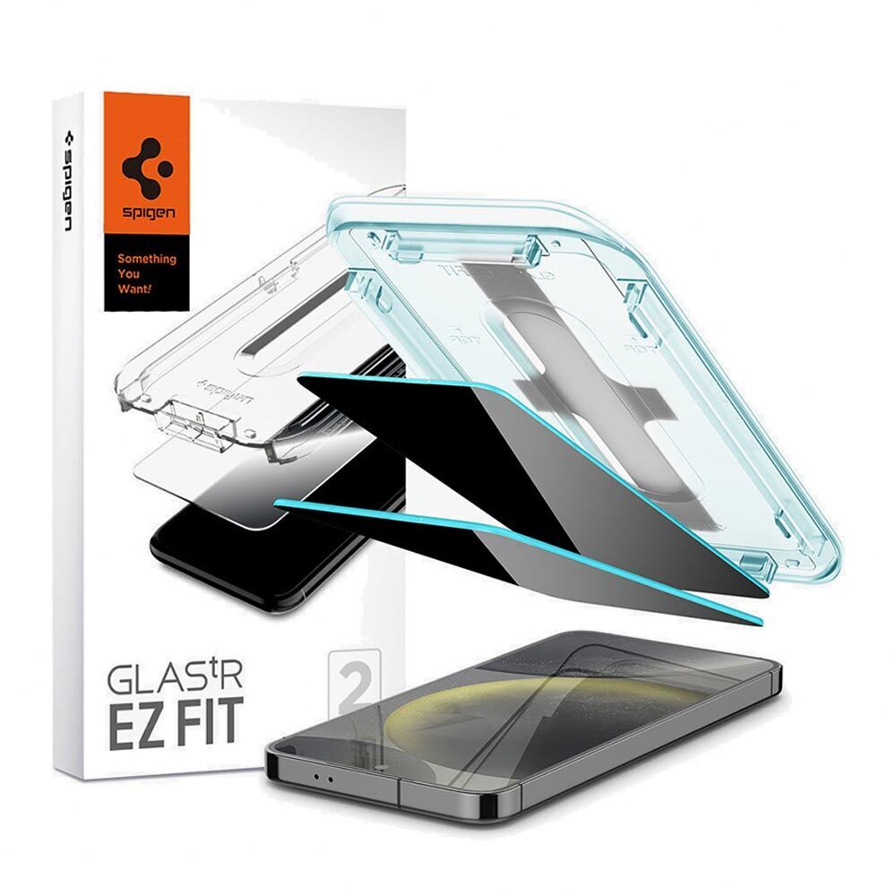 Galaxy S24 Glass Screen Protector EZ Fit GLAS.tR Privacy 2PCS