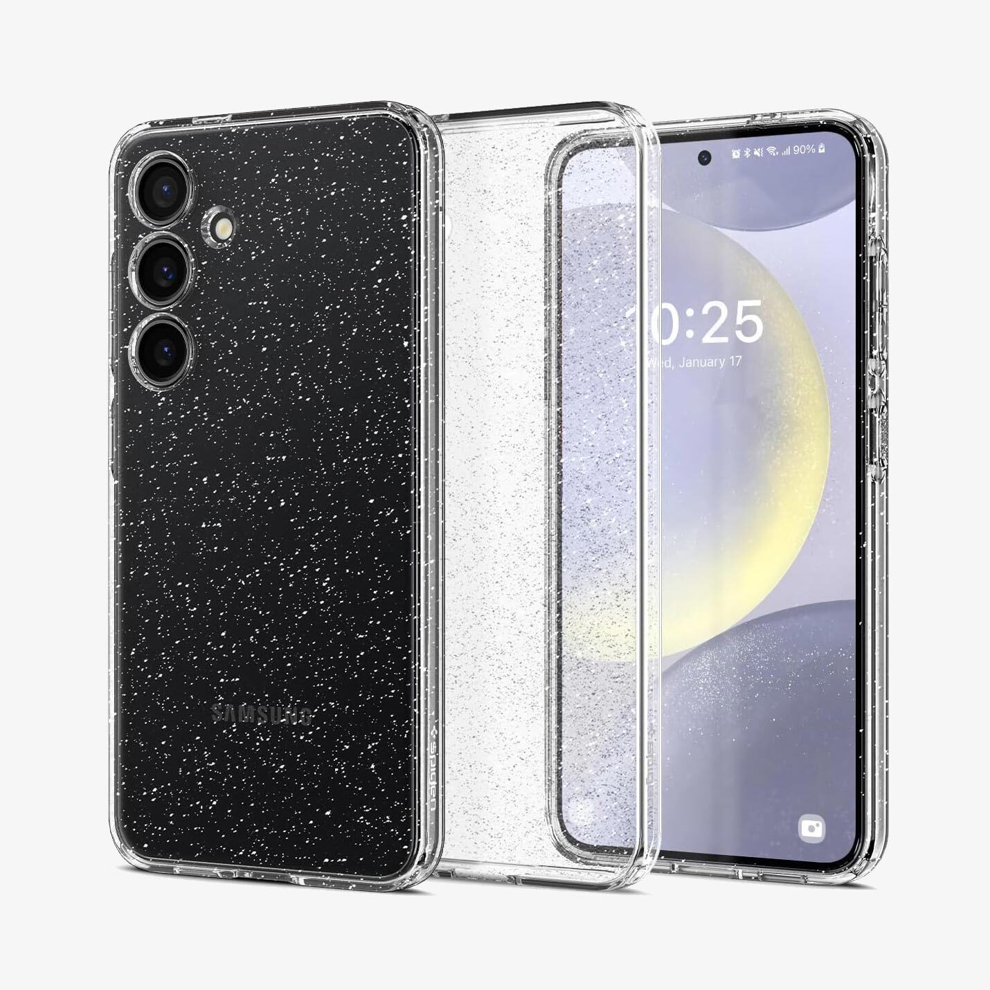 Galaxy S24 Plus Case Liquid Crystal Glitter