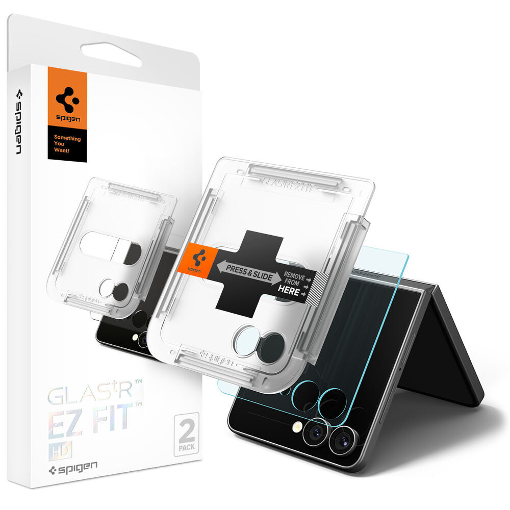 Galaxy Z Flip 7 Glass Screen Protector GLAS.tR EZ Fit HD 2PCS