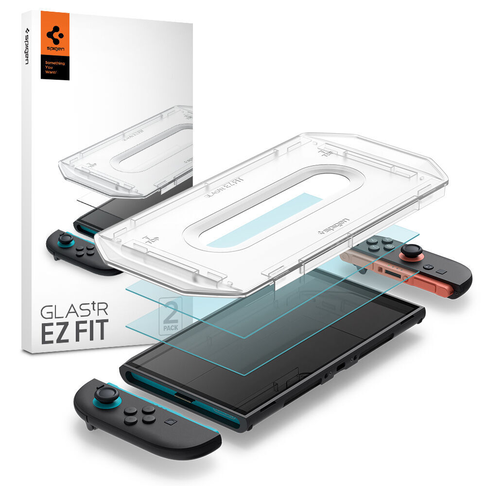 Nintendo Switch 2 Glass Screen Protector GLAS.tR EZ Fit 2PCS