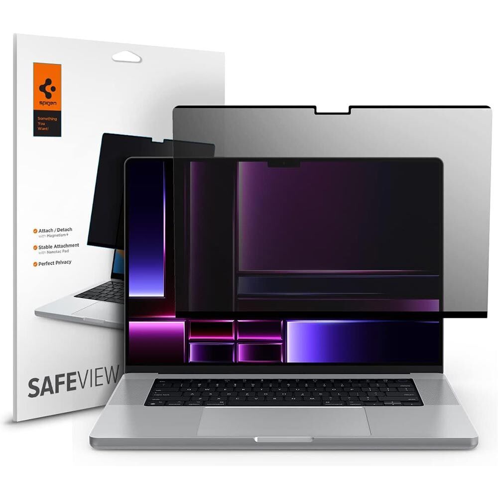 MacBook Pro 16-inch (2024/M4) Screen Protector Safe View 1PC