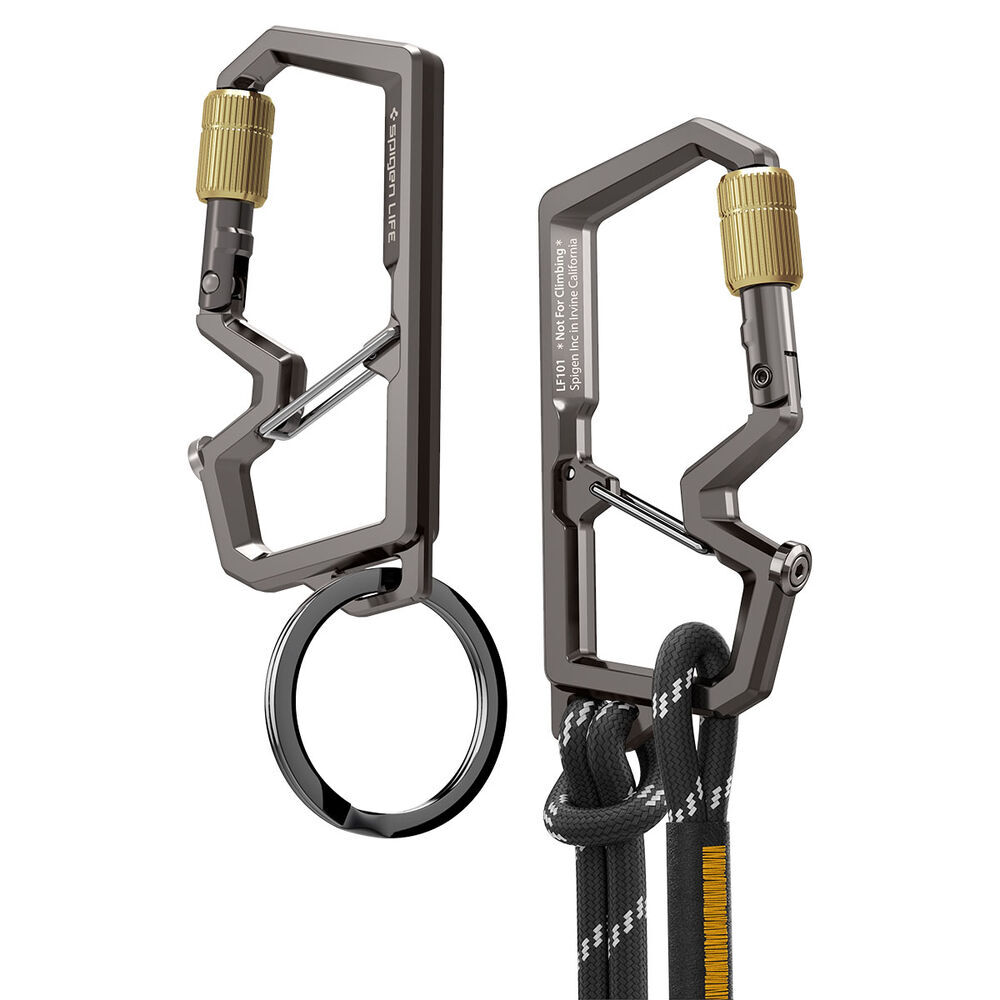 Universal Lifestyle and Travel Carabiner with Keyring LF101