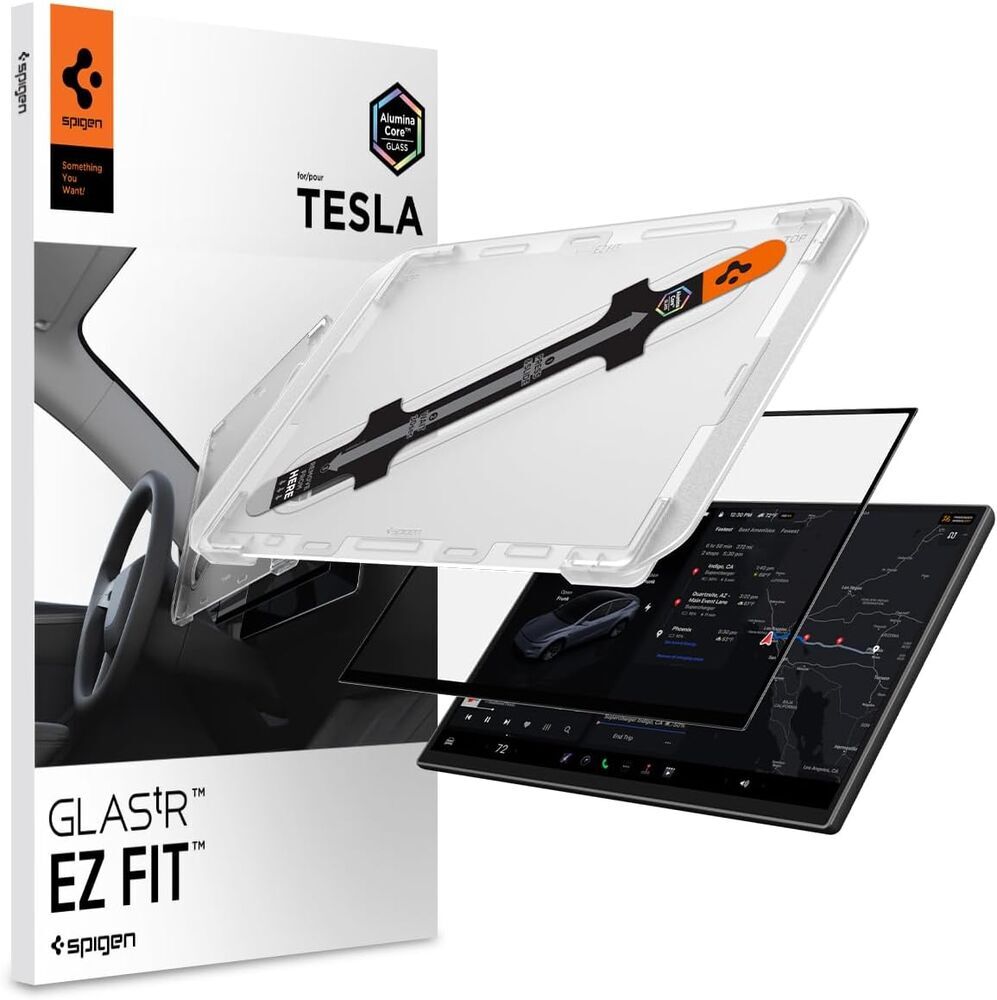 GLAS.tR EZ Fit for Tesla Model Y Premium/ Performance / Y L 2026 16" Screen Protector