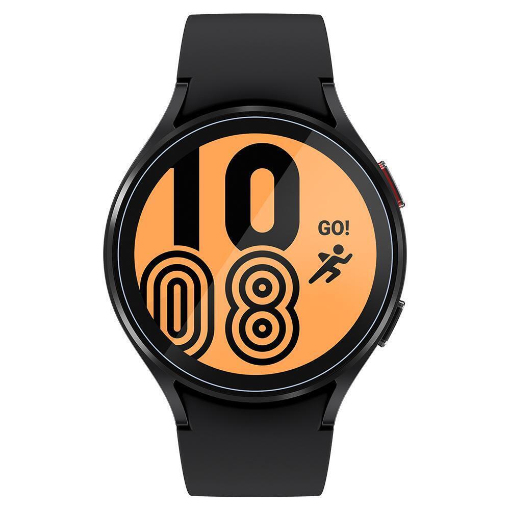 SPIGEN GLAS.tR EZ Fit 2PCS Glass Screen Protector for Galaxy Watch 5 4 44mm