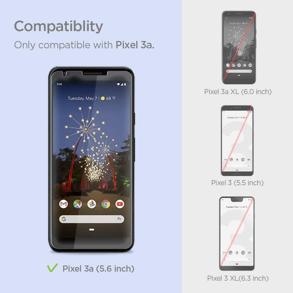 Google Pixel 3a Screen Protector GLAS.tR Slim 2PCS/PACK