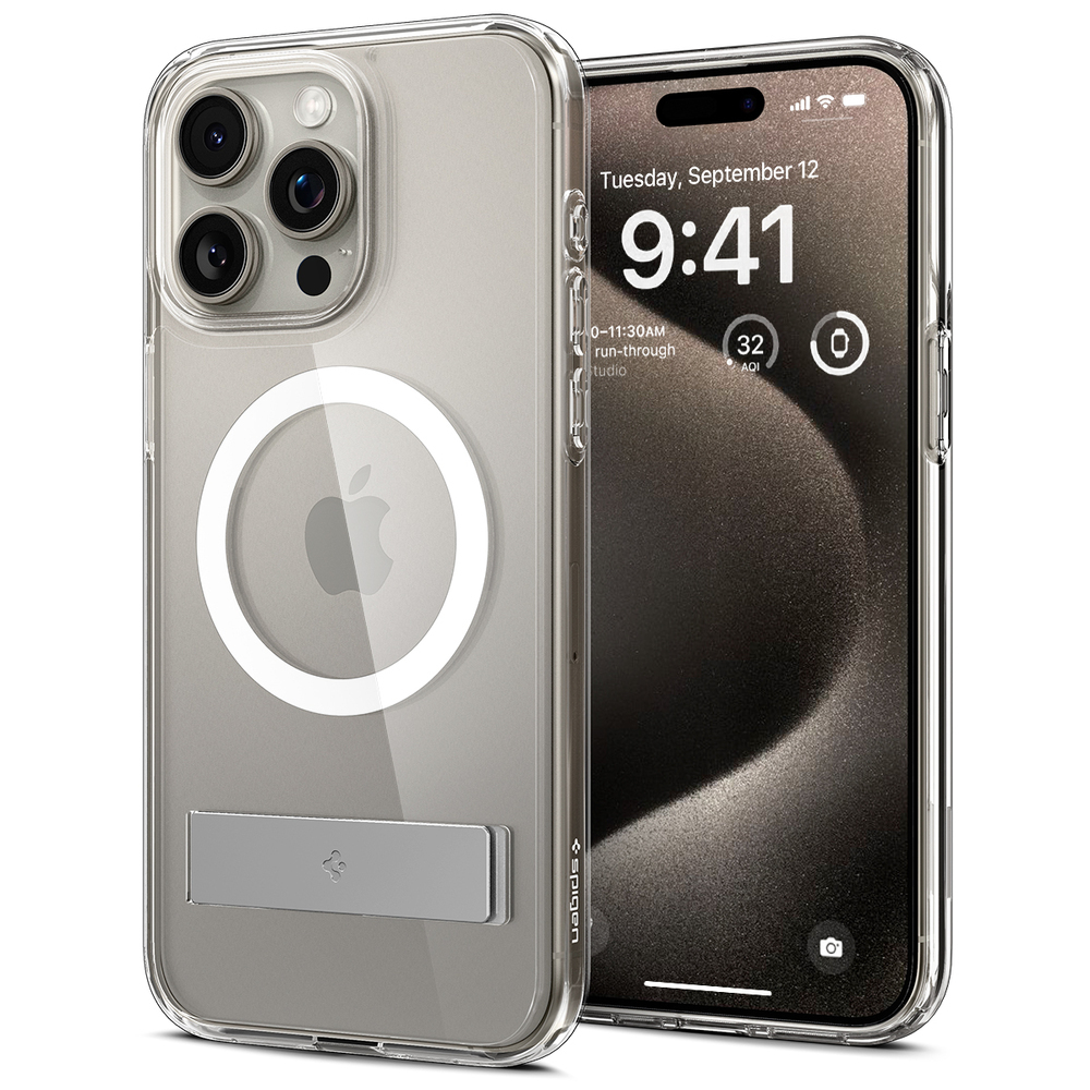 Spigen Ultra Hybrid Gold MagSafe Case - For iPhone 15 Pro