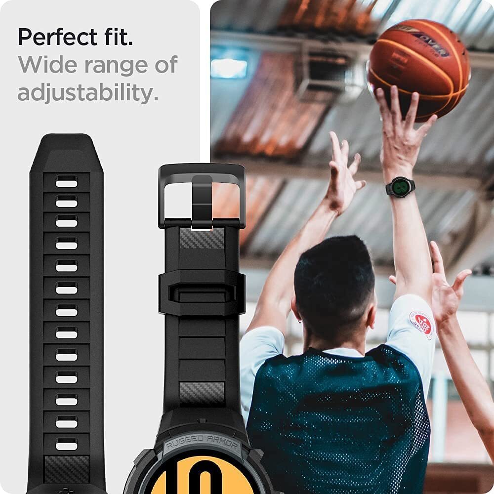 Spigen Rugged Armor Pro Designed for Galaxy Watch 4 Classic Case with Band  46mm - Black Absolutely love this case. $26.99cdn on amazon Canada.  Previously had reviewed the liquid air version. Didn't