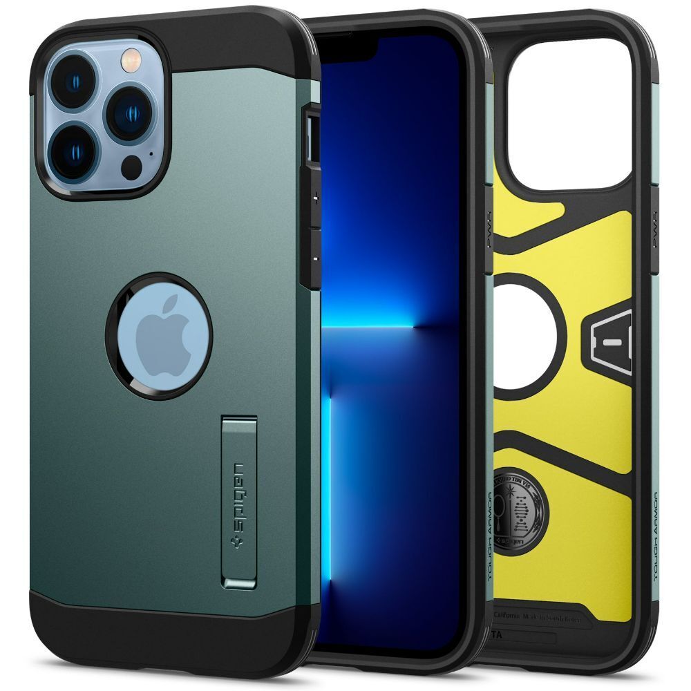  Spigen Tough Armor [Extreme Protection Tech] Designed for iPhone  13 Case (2021) - Black : Cell Phones & Accessories