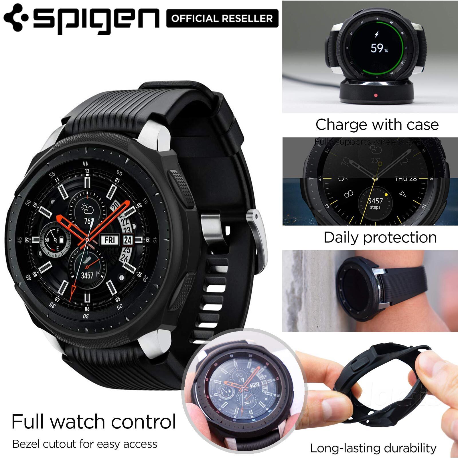 spigen galaxy watch 46mm case