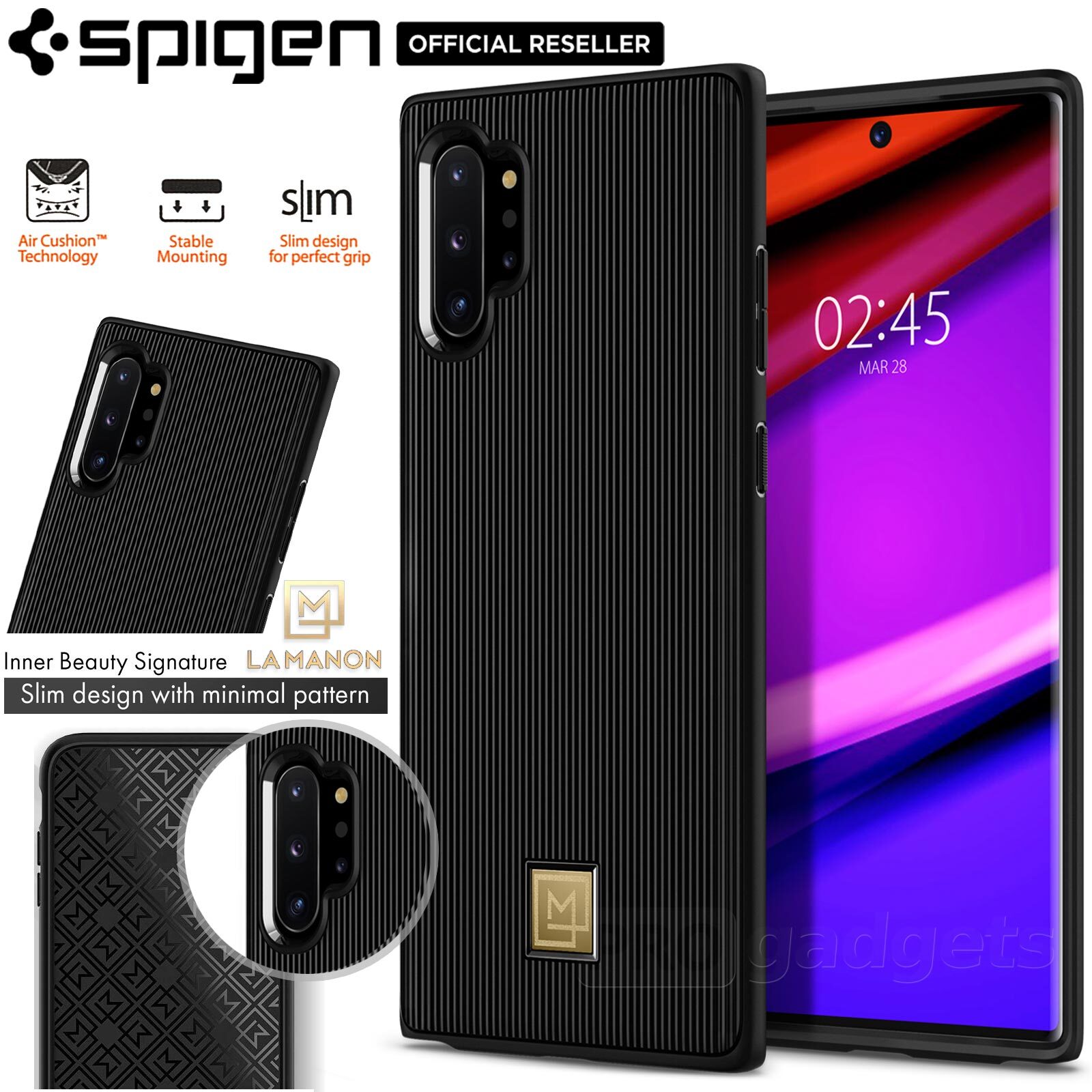 Galaxy Note 10 Plus / 10 Plus 5G Case La Manon Classy