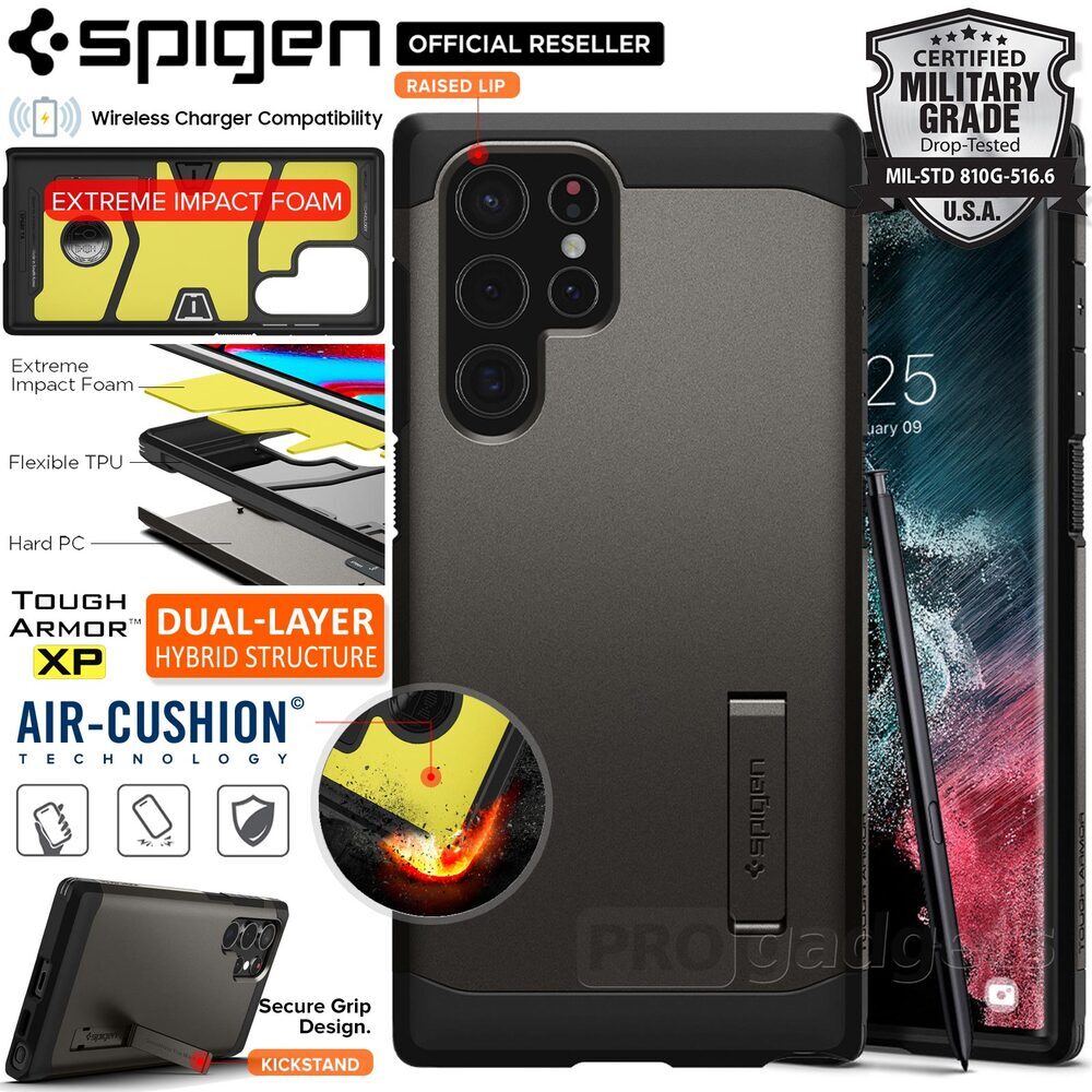 SPIGEN Tough Armor Case for Galaxy S22 Ultra