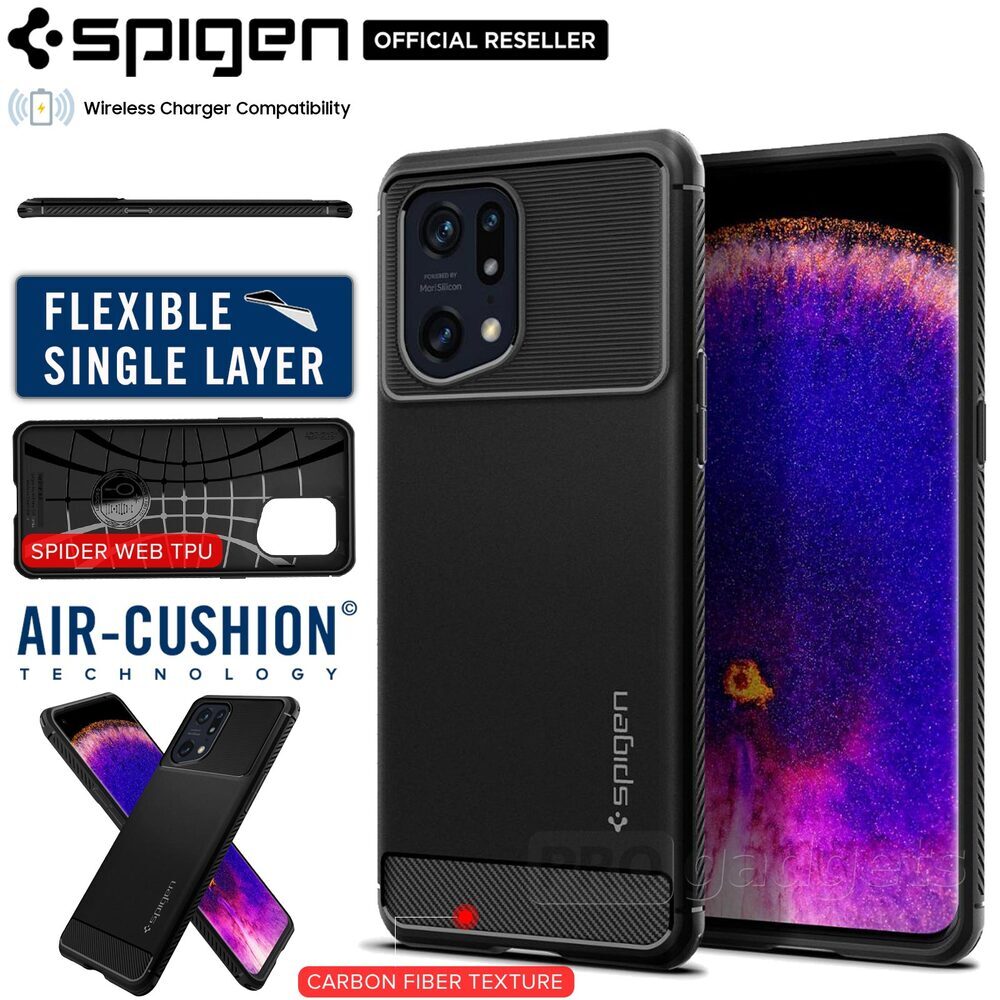 SPIGEN Rugged Armor Case for Oppo Find X5 Pro 5G