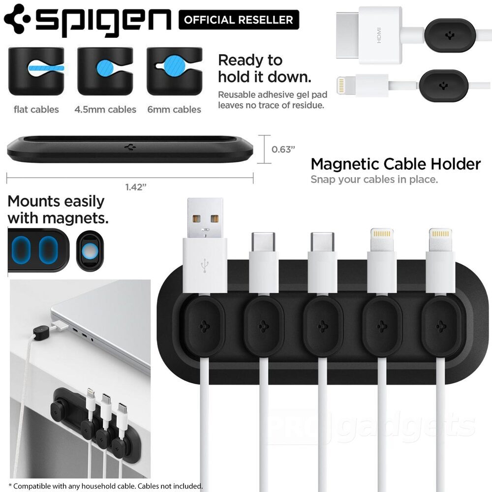 SPIGEN LD101 USB Cable Holder Organizer