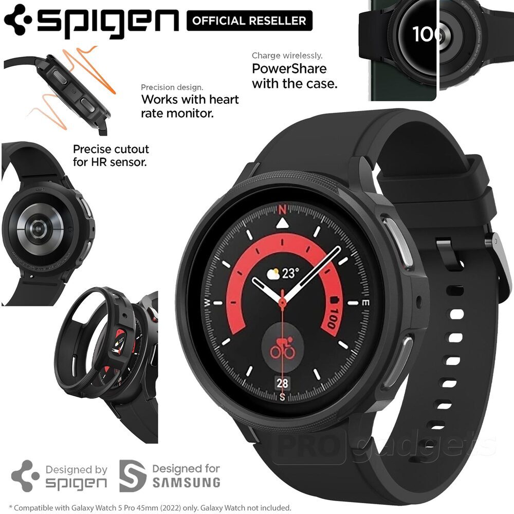 Galaxy watch 5 pro 45mm case liquid air Clearance