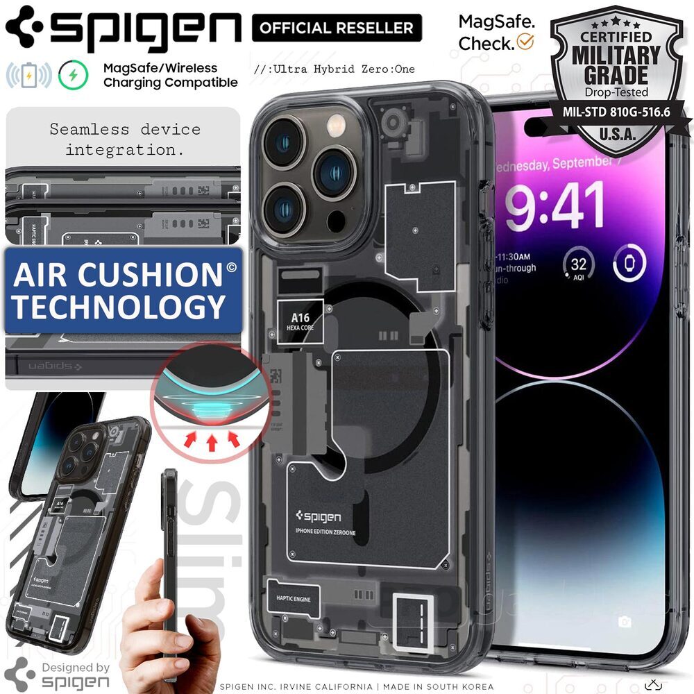 iPhone 14 Series Case Ultra Hybrid Zero One (MagFit) -  – Spigen  Inc