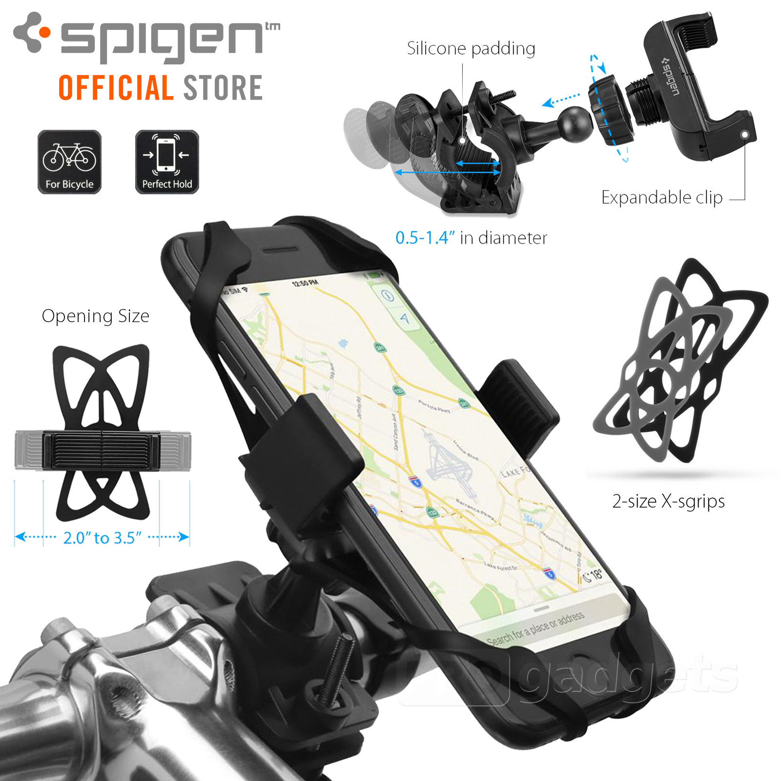 Spigen Velo A250 Universal-Handyhalter