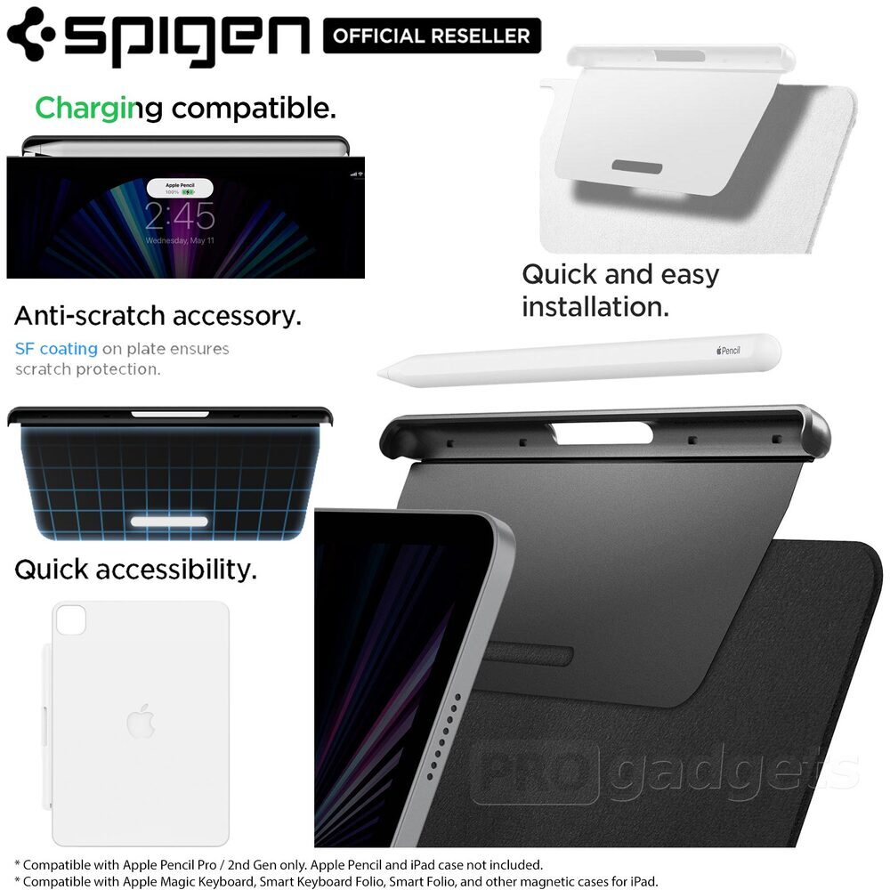 SPIGEN Apple Pencil Holder DA20 for Apple Pencil 2nd Gen Compatible