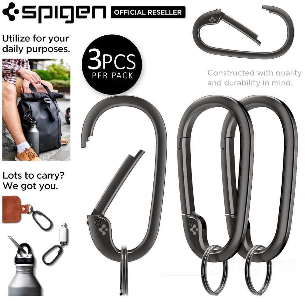 SPIGEN Carabiner Basic Type Keyring for Universal 3 PCS