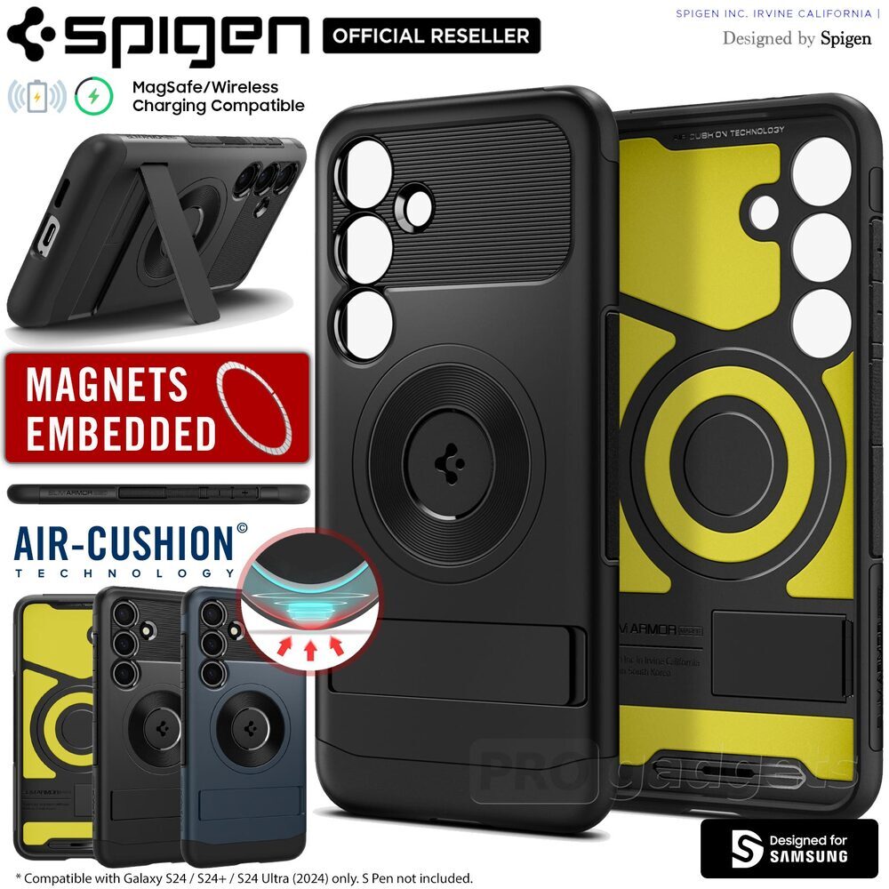 Galaxy S24 Series Case Slim Armor (MagFit) -  Official Site –  Spigen Inc