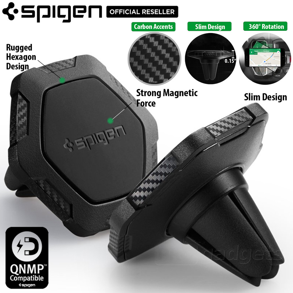 Car Mount Holder, Genuine SPIGEN Kuel QS11 Air Vent for iPhone