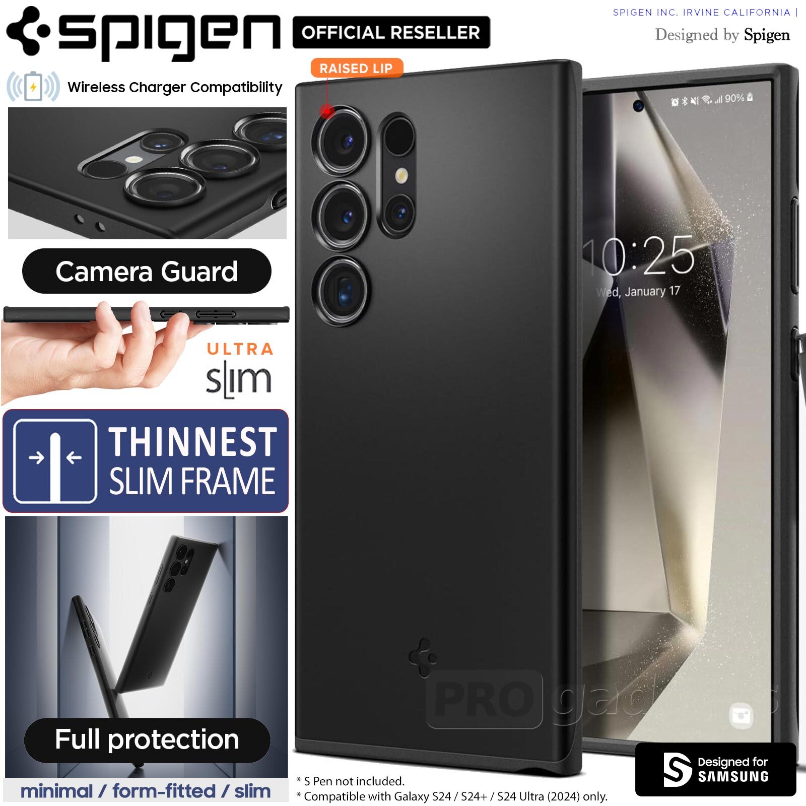 SPIGEN Thin Fit Case for Galaxy S24 Ultra